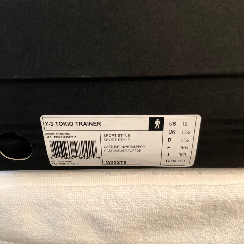 Y-3 YOHJI YAMAMOTO TOKIO TRAINER - Picture 7 of 7